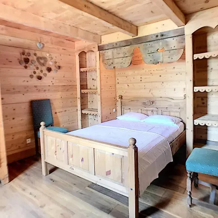 En Bois, 4 Chambres, Wifi, Skis, Parking Proche, 8 Pers - Fr-1-344-791 Chalet *